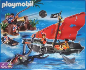 Pirates battle