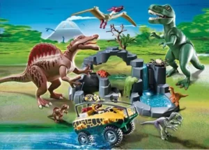 Dino Expedition with Amphibious Vehicle