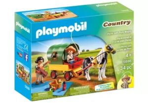 Picnic with Pony Wagon