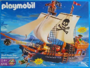 skull pirate ship