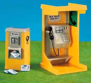 Telephone Booth and Mailbox