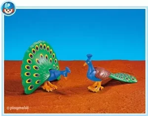 2 Peacocks