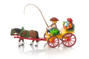 Horse-drawn wagon