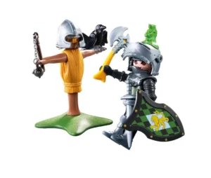 Lion Knight with Training Dummy