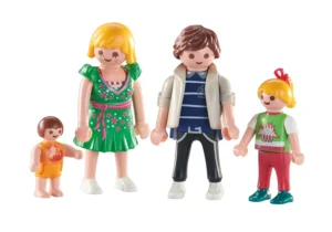 Modern family with kids