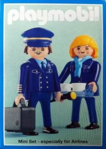 Lufthansa Pilot & stewardess