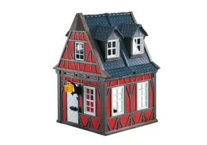 Red Framework House