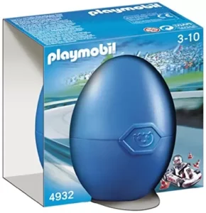 Blue Egg Go-Kart and Driver