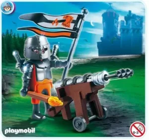 Red Egg Robber-Knight with Cannon