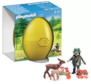 Hunter with Forest Animals