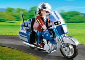 Touring Motorcycle with Rider