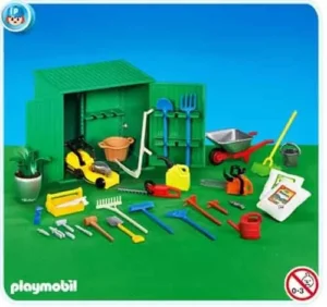 Shed with Tools