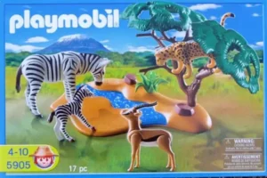 Zebras, gazelle and cheetah