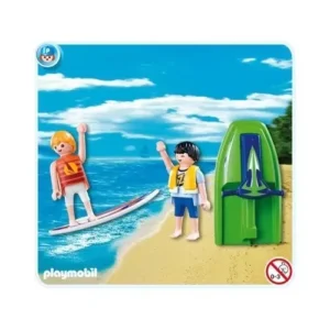 Surfer and Jet Ski