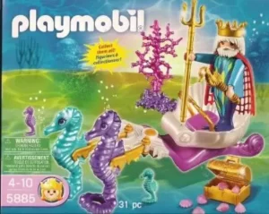 Neptun and seahorses