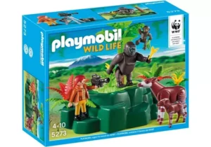 WWF-Zoologist with Okapi and Gorillas