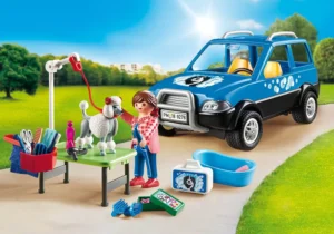 Mobile pet grooming
