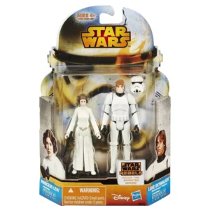 Princess Leia & Luke Skywalker (Stormtrooper Disguise)