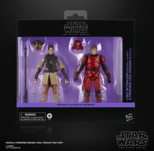 Luke Skywalker (Imperial Guard) & Princesse Leia Organa (Boushh)