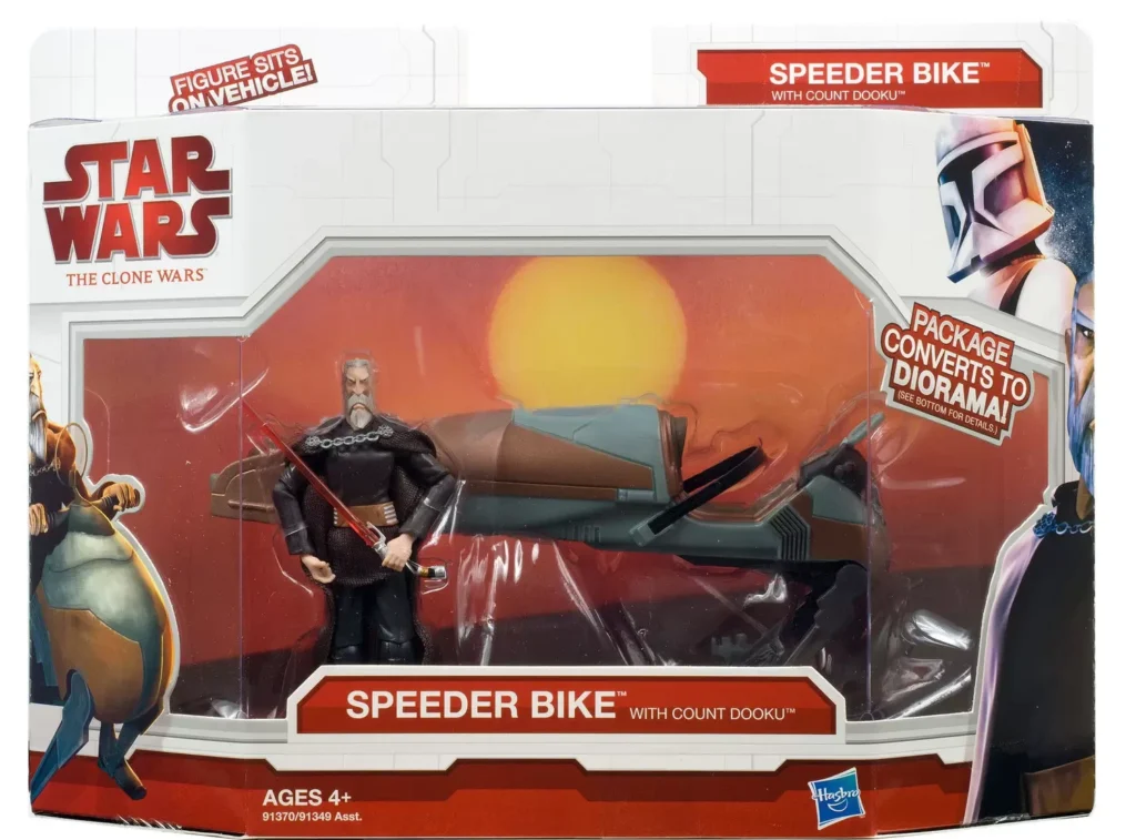 Speeder Bike with Count Dooku