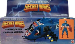 Turbocopter With Captain America