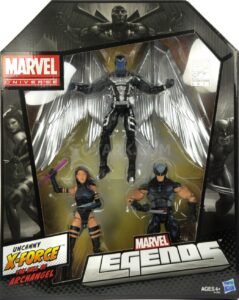 Uncanny X-Force Wolverine Archangel Psylocke 3 Pack