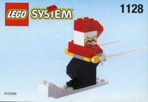 Skiing Santa