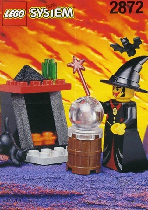 Witch and Fireplace