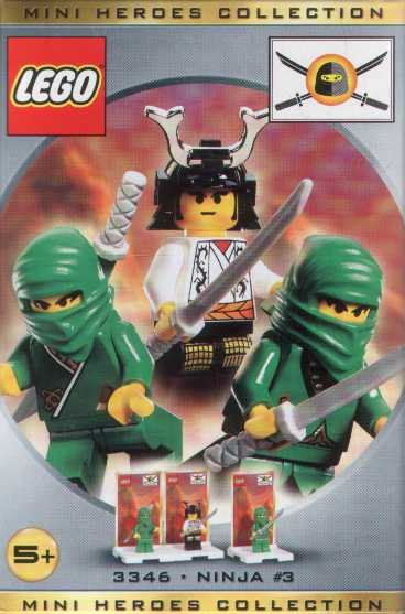 Three Minifig Pack – Ninja #3