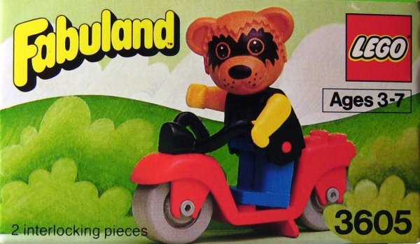 Ricky Racoon and his Scooter