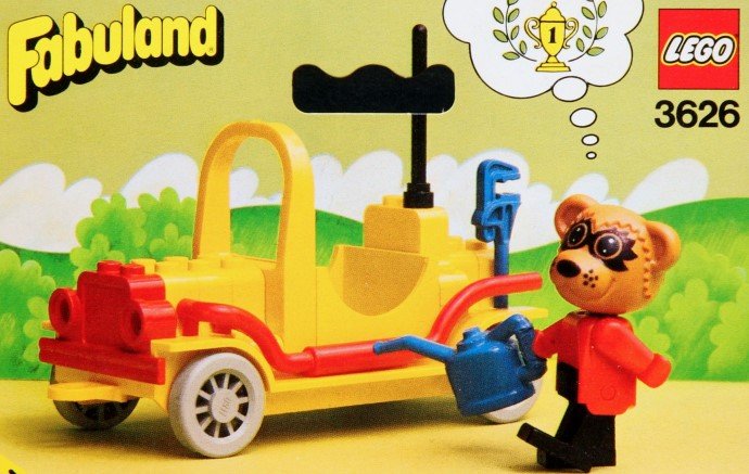 Roger Racoon and his Sports Car