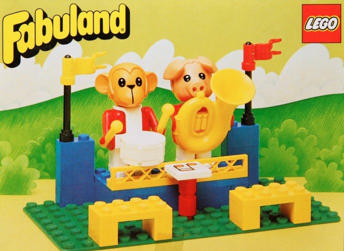 The Fabuland Big Band Peter Pig and Gabriel Gorilla