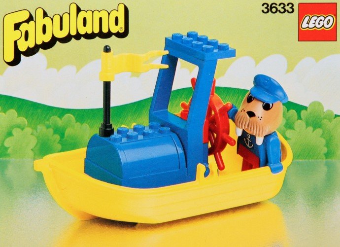 Motor Boat with Walter Walrus