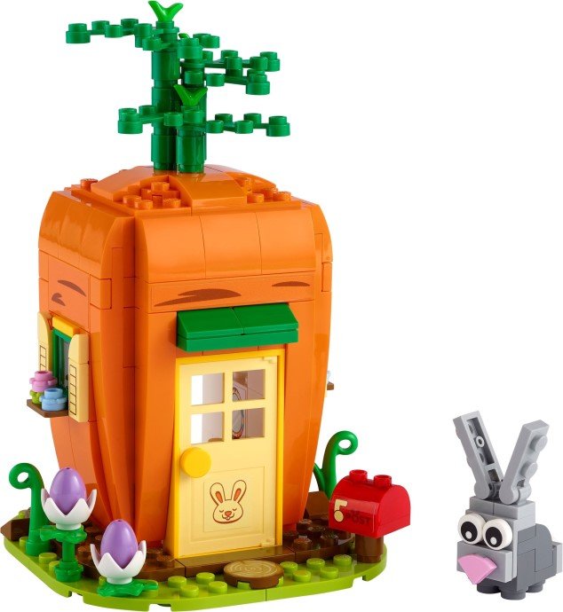 Easter Bunny’s Carrot House