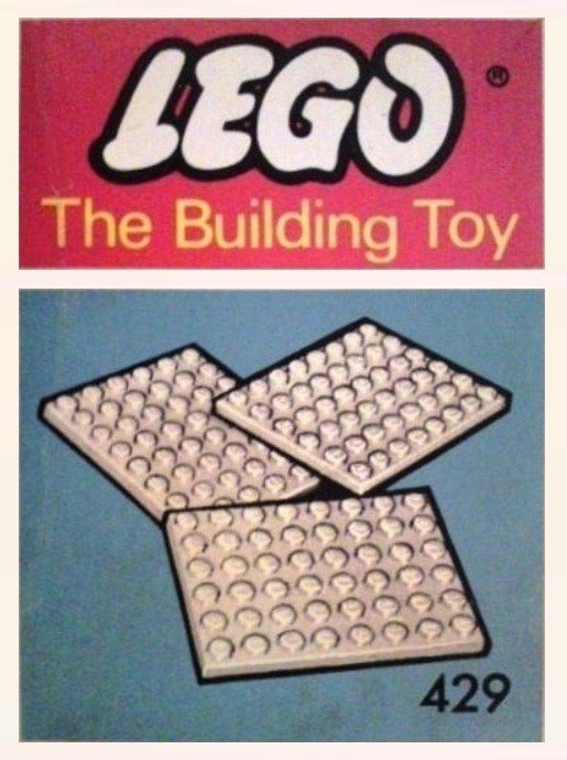 4 Plates 6 x 8 (The Building Toy)