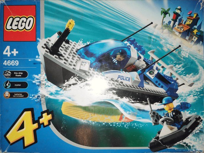 Turbo-Charged Police Boat