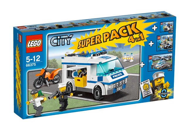 City Super Pack 4 in 1