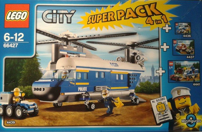 City Police Super Pack 4-in-1