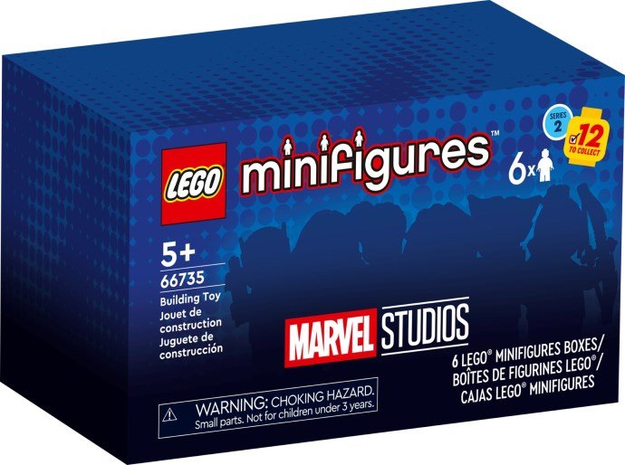 LEGO Minifigures – Marvel Studios Series 2 {Box of 6 random packs}