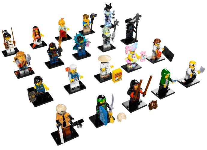 LEGO Minifigures – The LEGO NINJAGO Movie Series – Complete