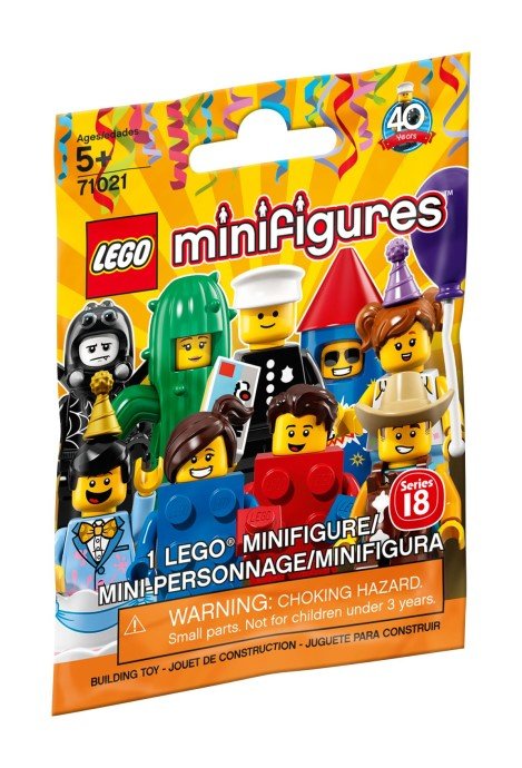 LEGO Minifigures – Series 18 {Random bag}
