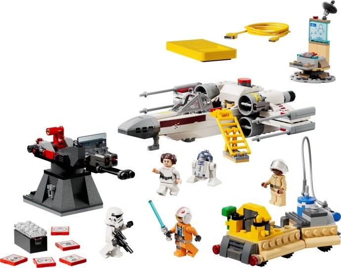 Luke’s Red Five X-wing
