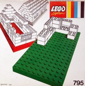 2 Large Baseplates, Red/Blue