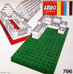 2 Large Baseplates, Green/Yellow