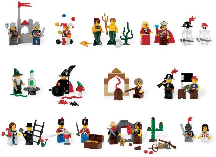 Fairytale and Historic Minifigure Set