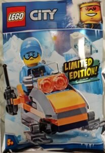 Arctic Explorer with Snowmobile