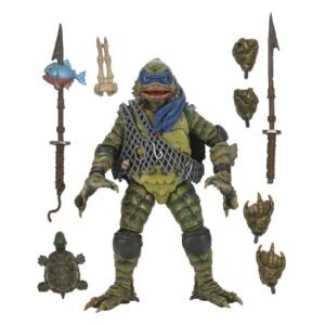 Leonardo as The Creature from the Black Lagoon