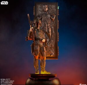 Boba Fett And Han Solo In Carbonite