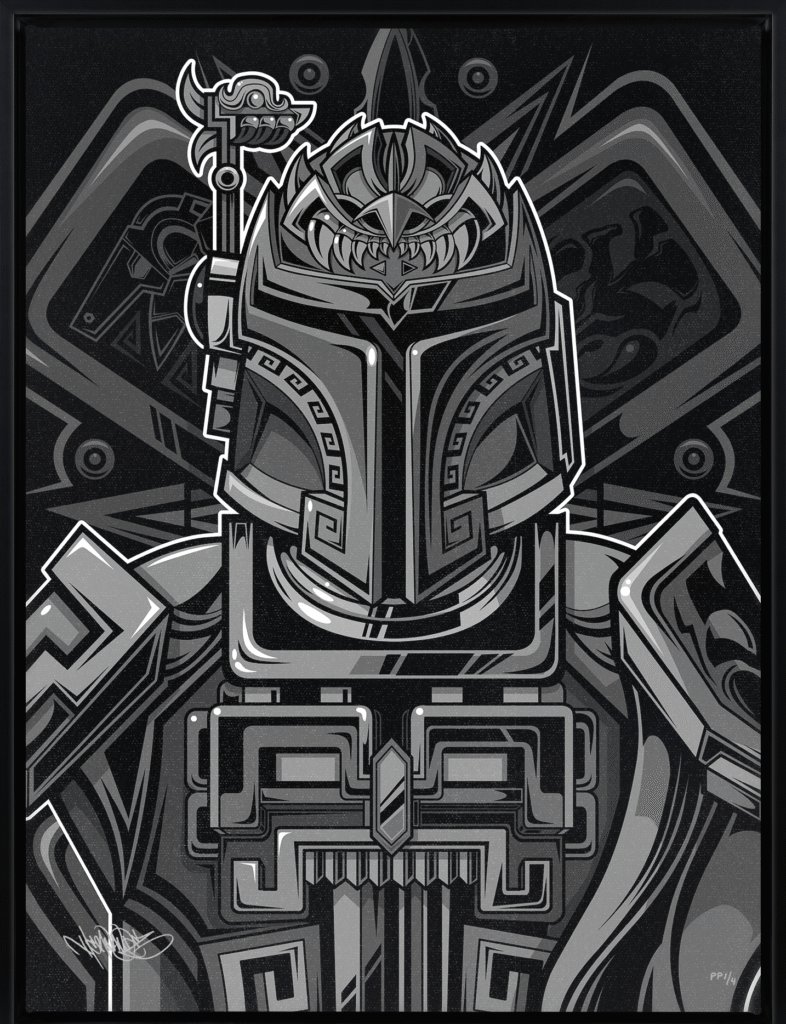 Boba Fett (Silver Canvas Variant)