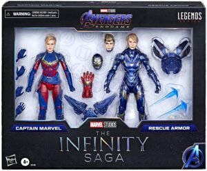 Captain Marvel And Rescue Armor (Avengers: Endgame)